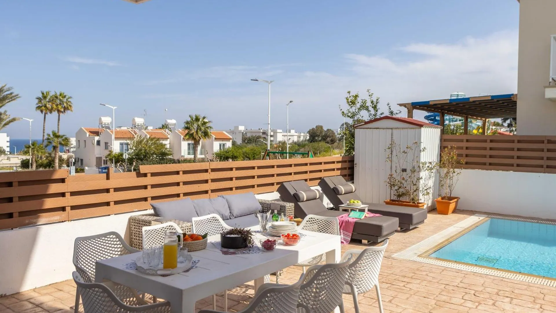 Villa Protaras View 9 Central Protaras -Fig Tree Bay-Jacuzzi-Hot Tub 0*,